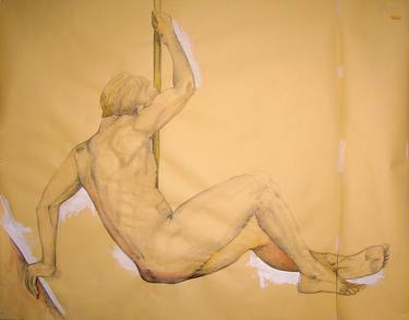 Print of Figurative Nude Drawings by Andrea Dalla Costa