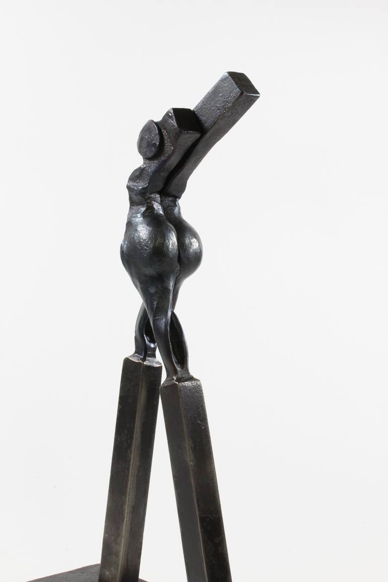 Original Figurative Nude Sculpture by Monica Coyne