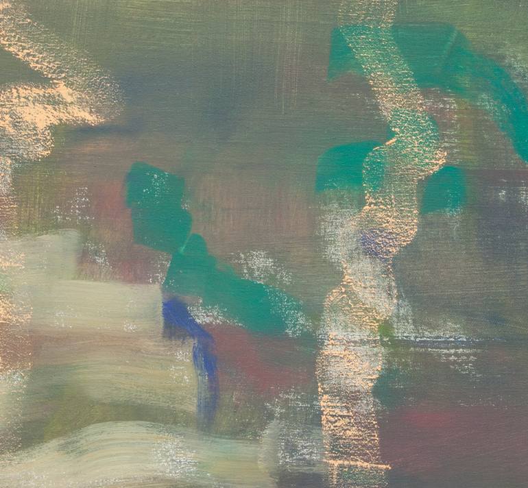 Original Abstract Expressionism Abstract Painting by Alexander Heikel