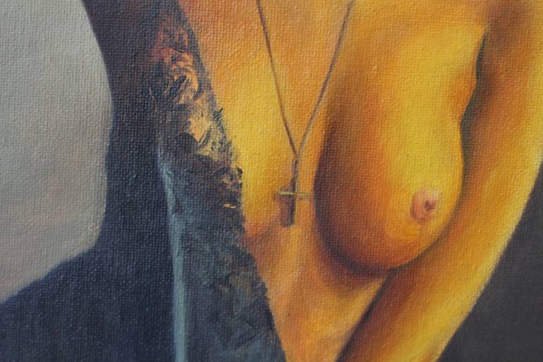 Original Realism Nude Painting by Julija Zelezova