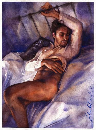 Original Nude Paintings by Julia Ustinovich