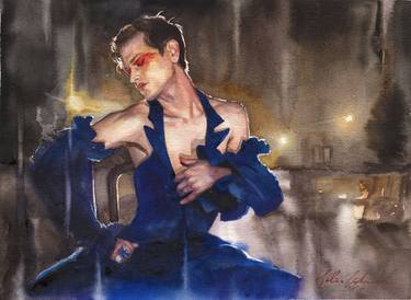 Print of Figurative Celebrity Paintings by Julia Ustinovich