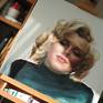 On the easel