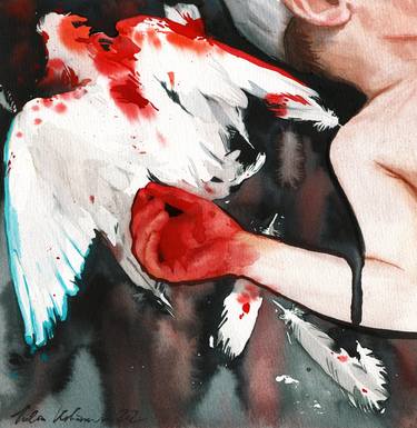 Print of Conceptual Politics Paintings by Julia Ustinovich
