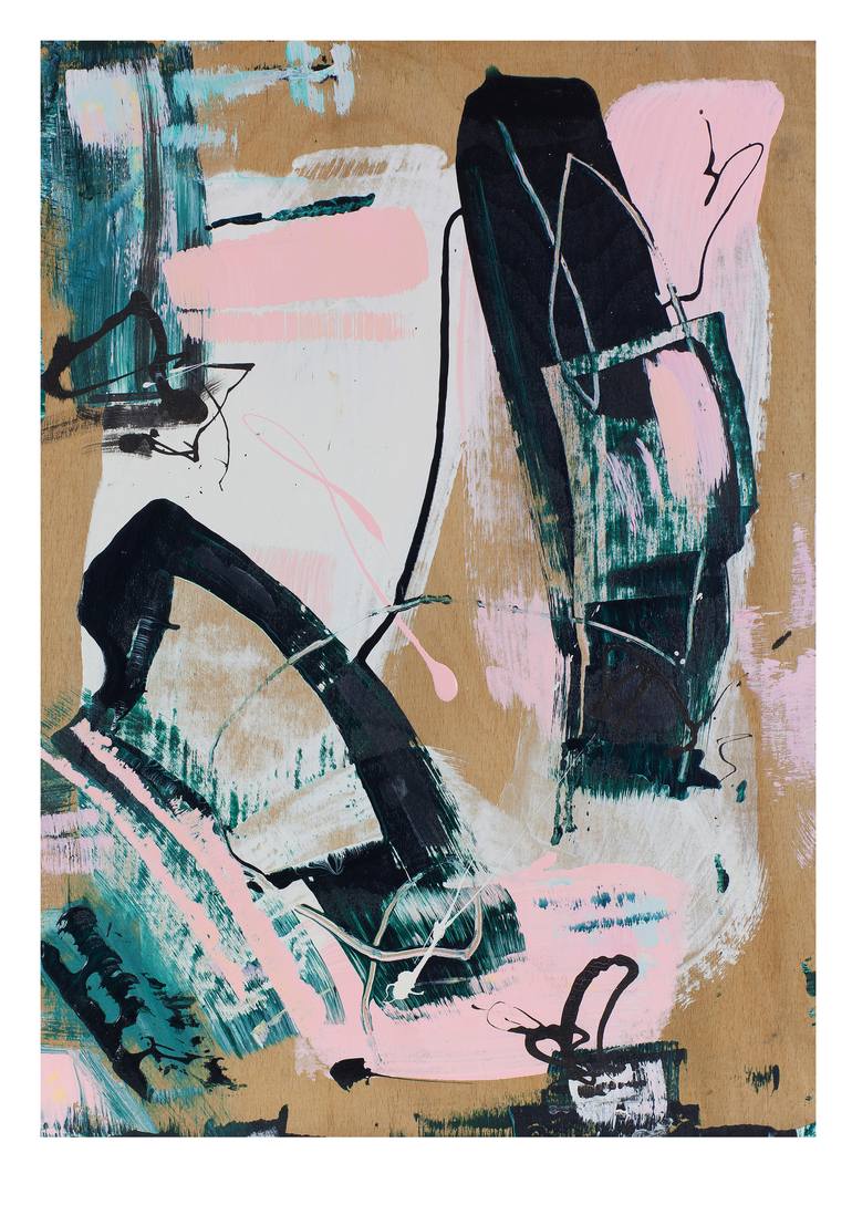 Original Expressionism Abstract Printmaking by Marcus Aitken