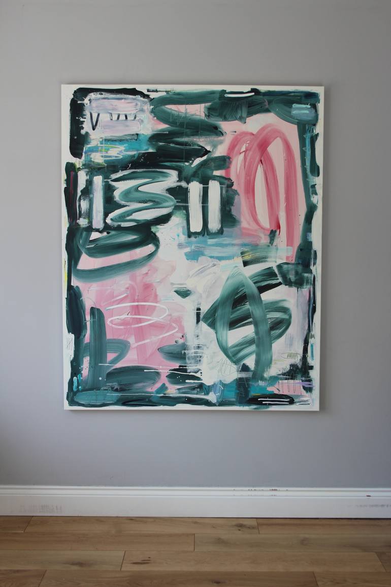 Original Abstract Painting by Marcus Aitken