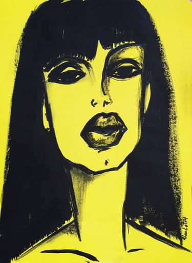 Print of Pop Art Pop Culture/Celebrity Paintings by alaa lotfy