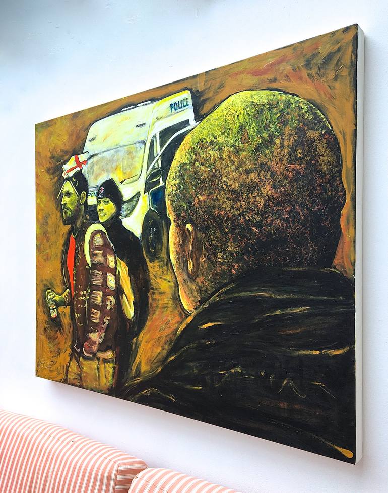 Original Contemporary Politics Painting by Simon Hopkinson