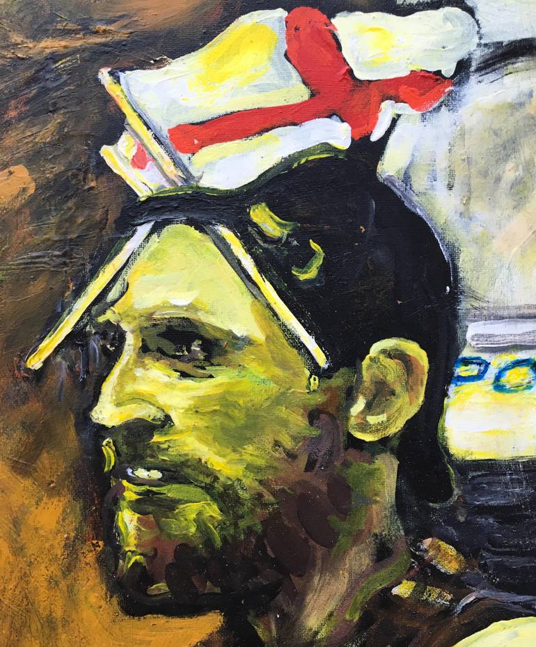 Original Contemporary Politics Painting by Simon Hopkinson