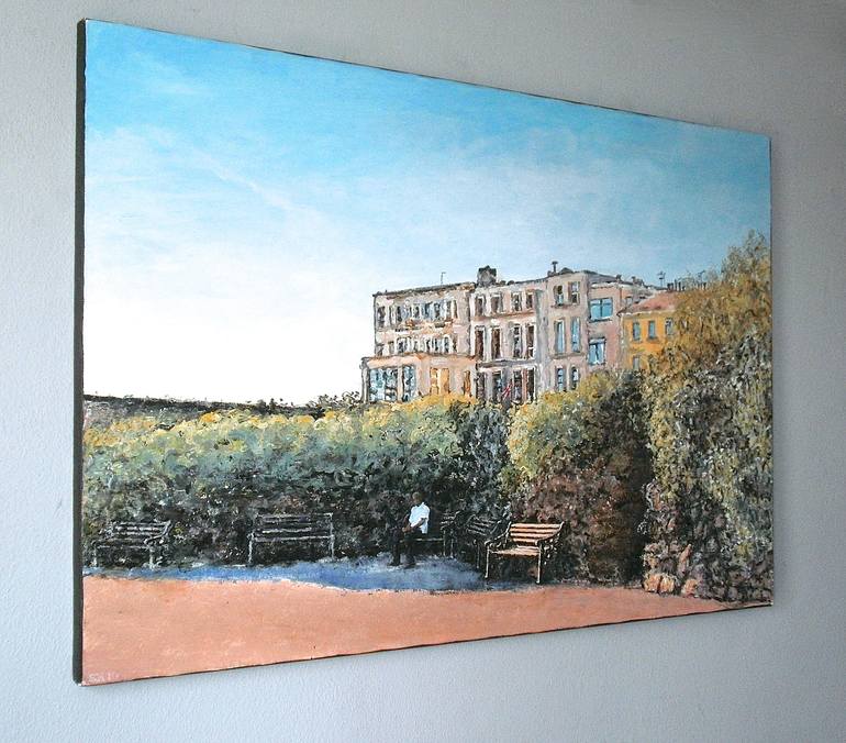 Original Documentary Landscape Painting by Simon Hopkinson