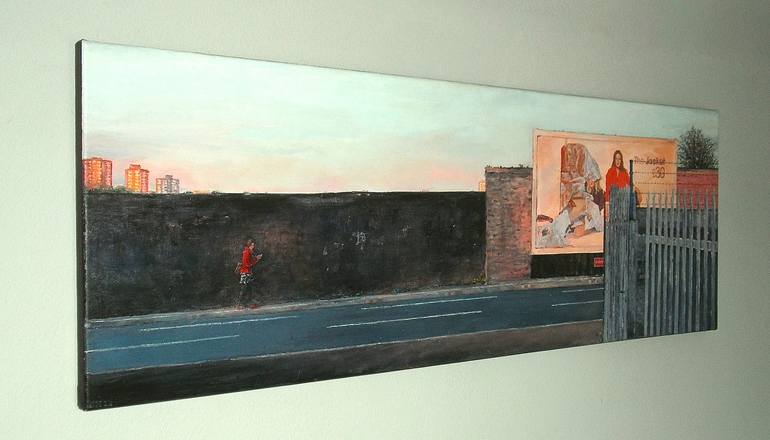 Original Documentary Landscape Painting by Simon Hopkinson