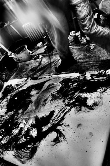 Original Abstract Expressionism Portrait Photography by Iris Raynaud