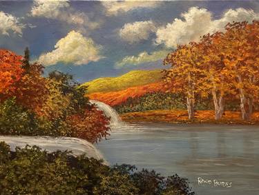 Original Realism Seasons Paintings by Rand Burns