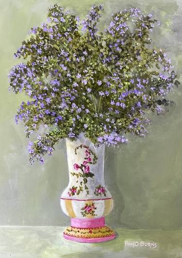 Original Realism Floral Paintings by Rand Burns