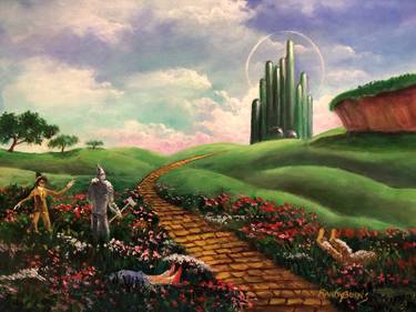 Print of Fine Art Fantasy Paintings by Rand Burns