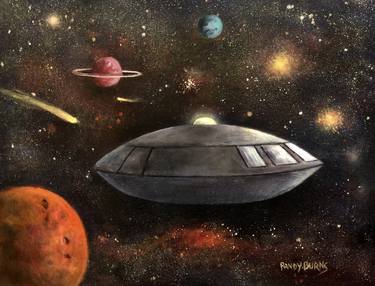 Print of Outer Space Paintings by Rand Burns