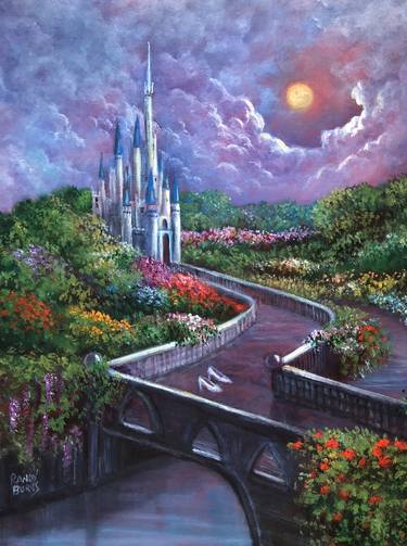 Print of Fantasy Paintings by Rand Burns