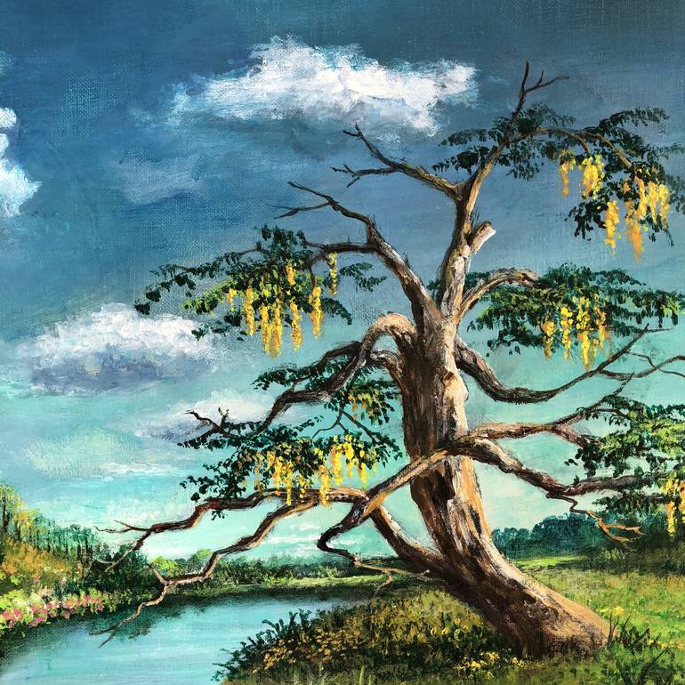 Original Nature Painting by Rand Burns