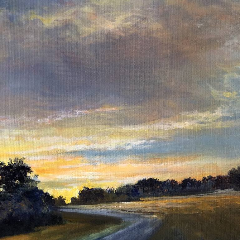 Original Fine Art Landscape Painting by Rand Burns