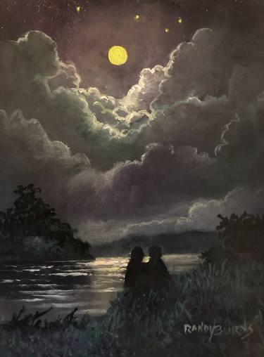 Original Fine Art Light Paintings by Rand Burns