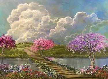 Original Fine Art Landscape Paintings by Rand Burns