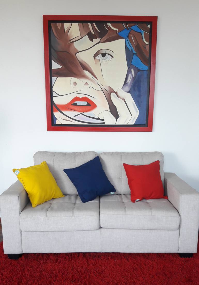 Original Figurative Women Painting by Cláver - Arts