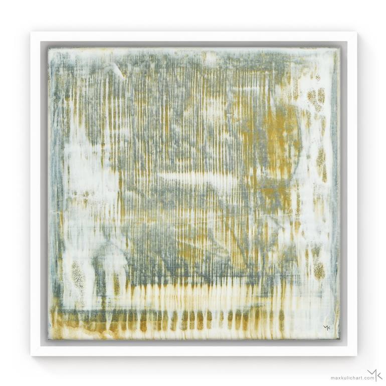 Original Minimalism Abstract Painting by Max Kulich