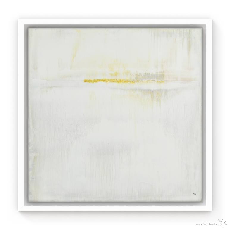 Original Minimalism Abstract Painting by Max Kulich