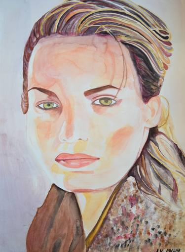 Print of Figurative Portrait Paintings by Luna Voss