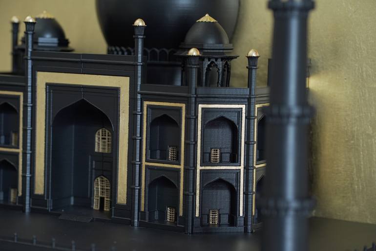 Original Abstract Architecture Sculpture by Mohamad Aaqib Anvarmia