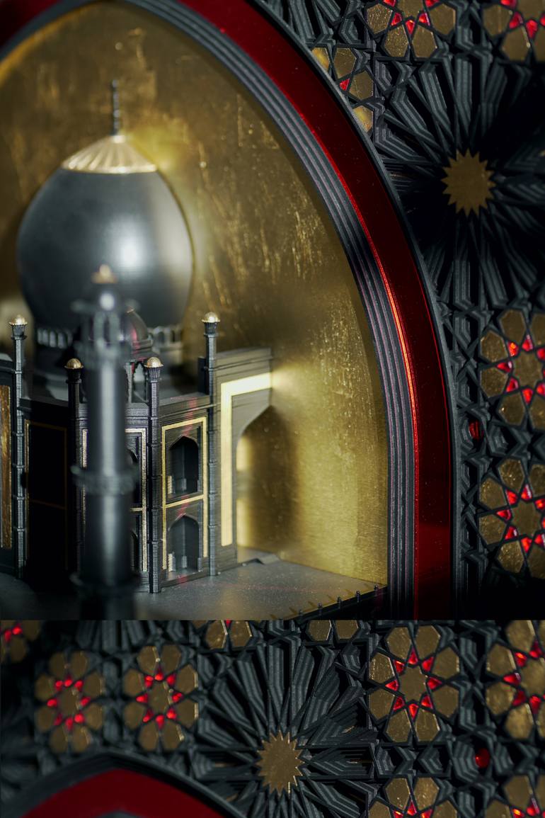 Original Abstract Architecture Sculpture by Mohamad Aaqib Anvarmia