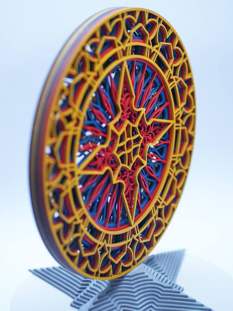 Original Conceptual Abstract Sculpture by Mohamad Aaqib Anvarmia