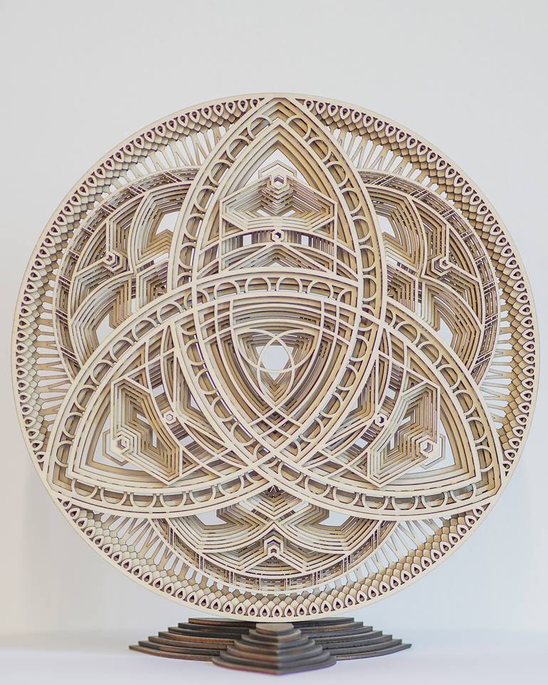Original Abstract Architecture Sculpture by Mohamad Aaqib Anvarmia
