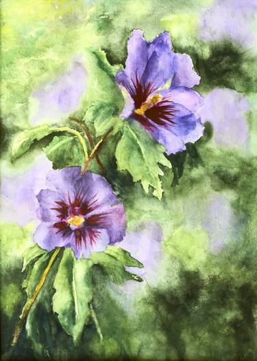Original Floral Painting by Sher Nasser