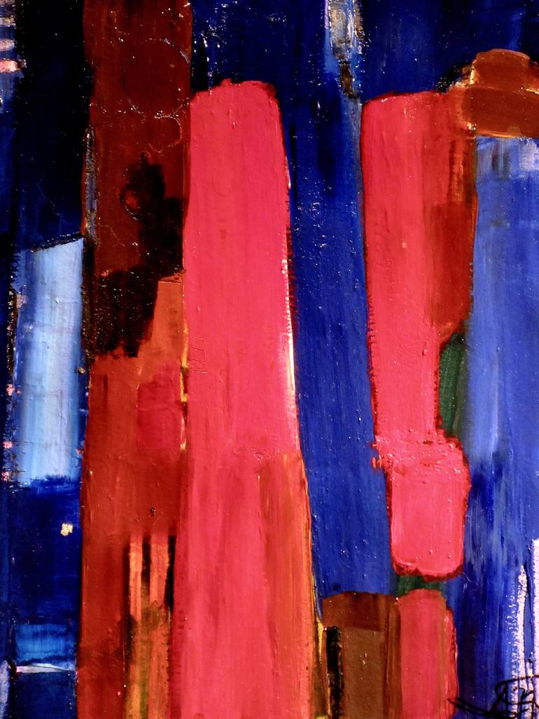 Original Abstract Painting by Adrián  Sierra 