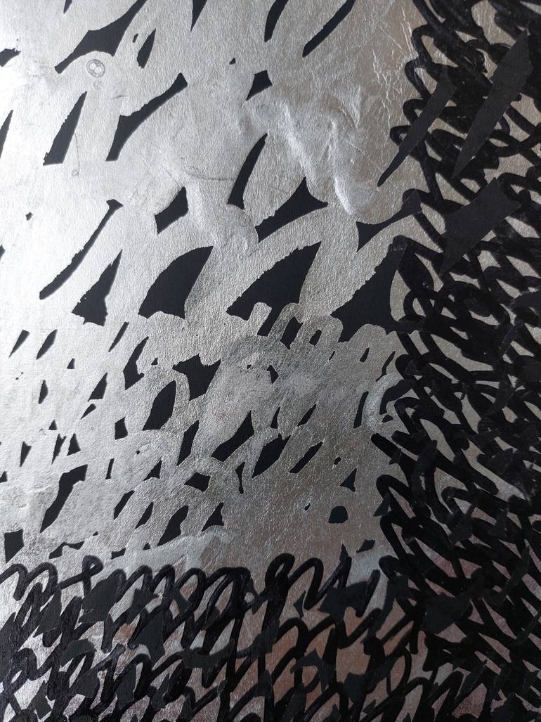 Original Conceptual Abstract Drawing by Biljana Jankovic