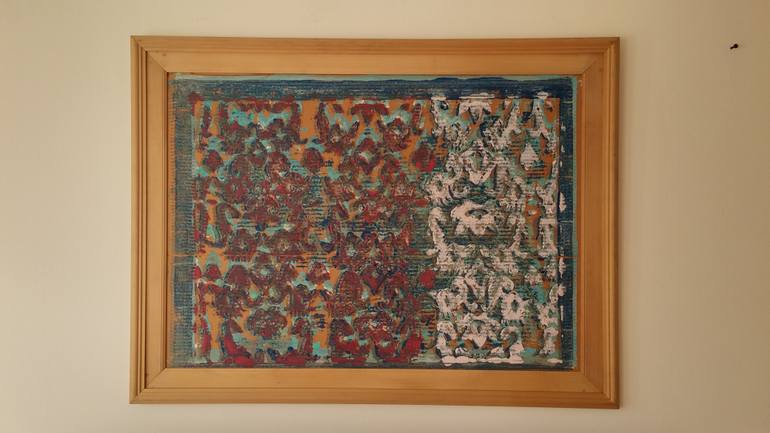 Original Conceptual Abstract Painting by Biljana Jankovic