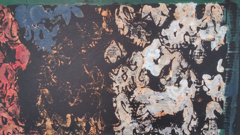 Original Conceptual Abstract Painting by Biljana Jankovic