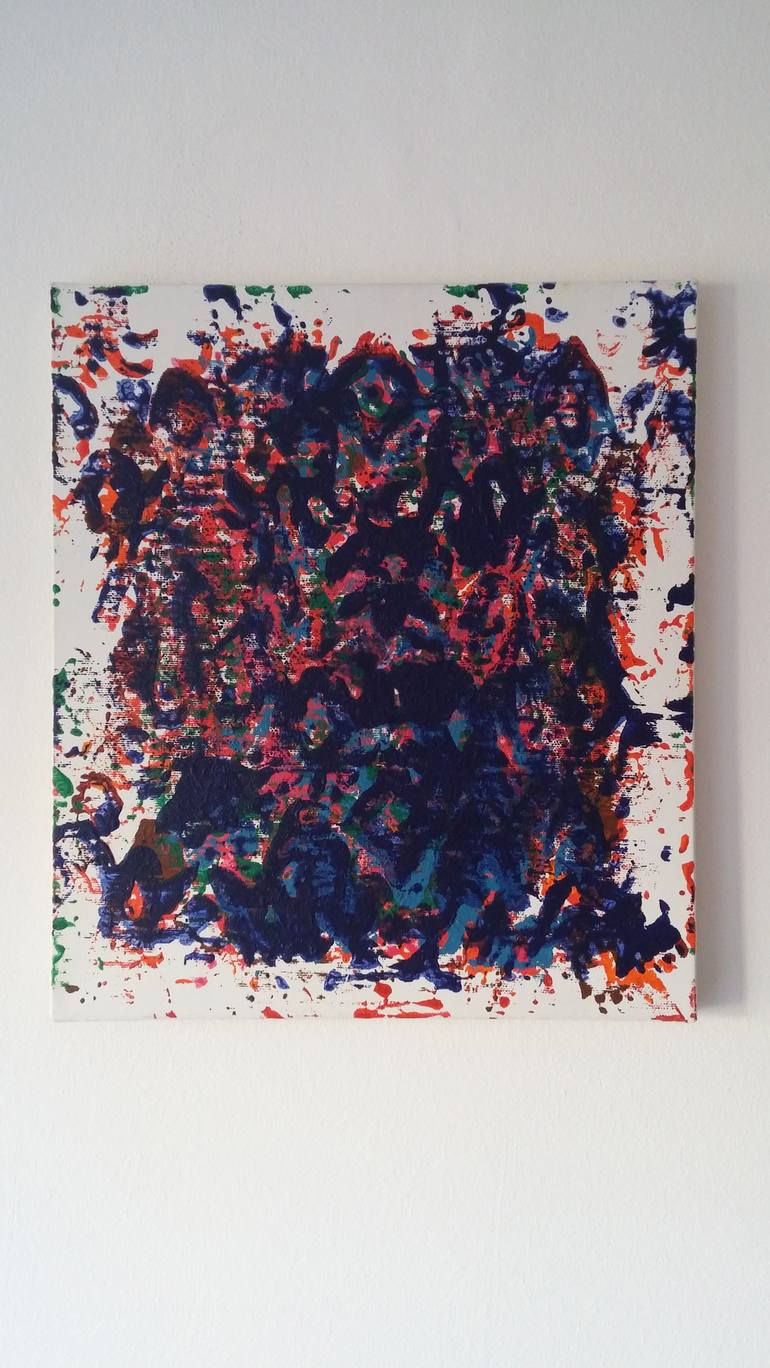 Original Conceptual Abstract Painting by Biljana Jankovic