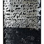 Collection drawings silver on black
