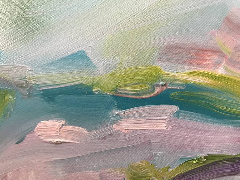 Original Conceptual Abstract Painting by Yulia Liberman