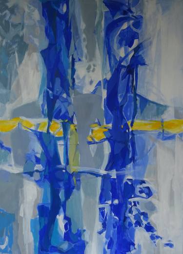 Original Abstract Expressionism Abstract Paintings by Michelle Wunderlich