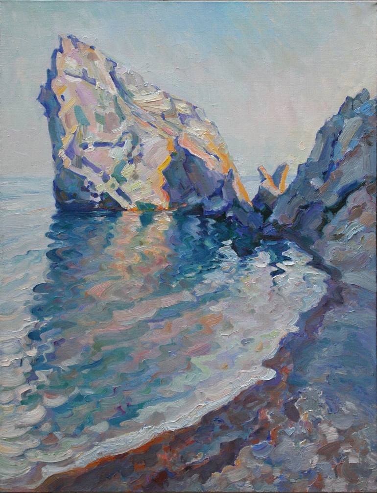 Print of Fine Art Seascape Paintings by Leonid Pavlenko