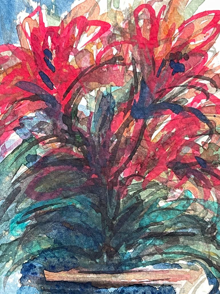 Original Contemporary Landscape Painting by Safet H. ///    Safa    ///    Fine Art Colection