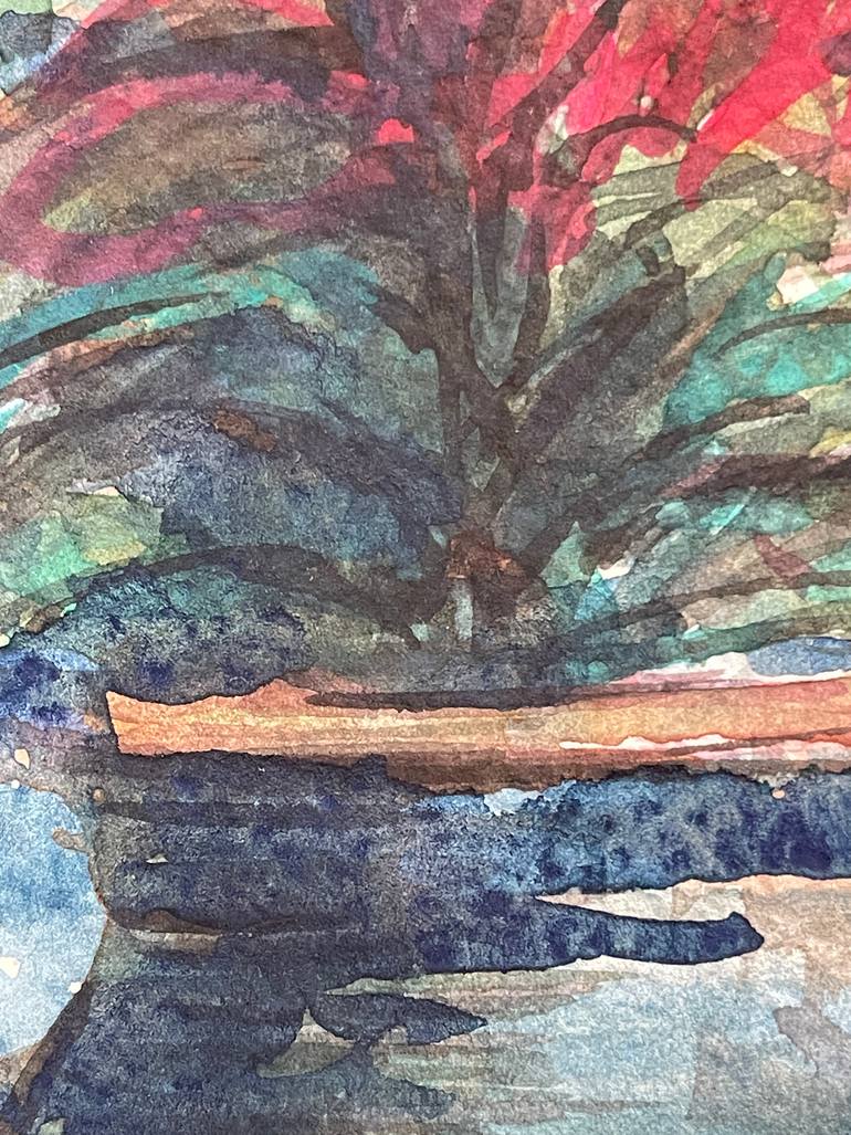 Original Contemporary Landscape Painting by Safet H. ///    Safa    ///    Fine Art Colection