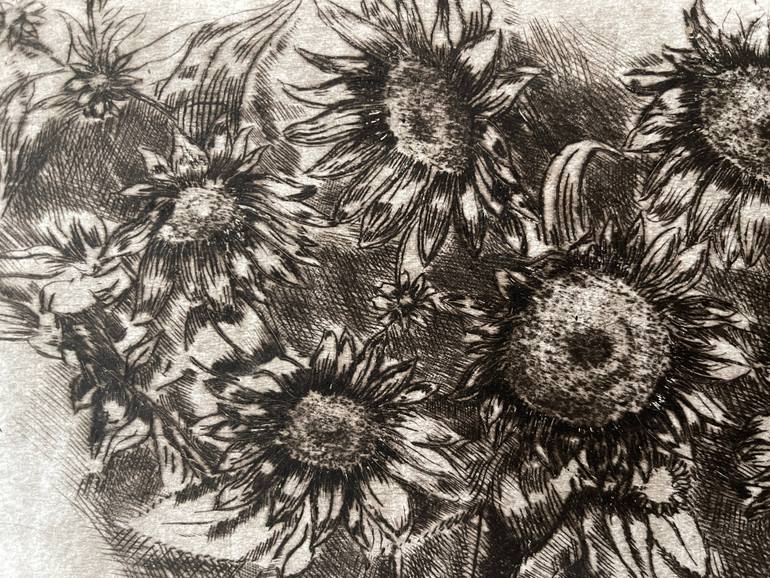Original Contemporary Still Life Printmaking by Safet H. ///    Safa    ///    Fine Art Colection