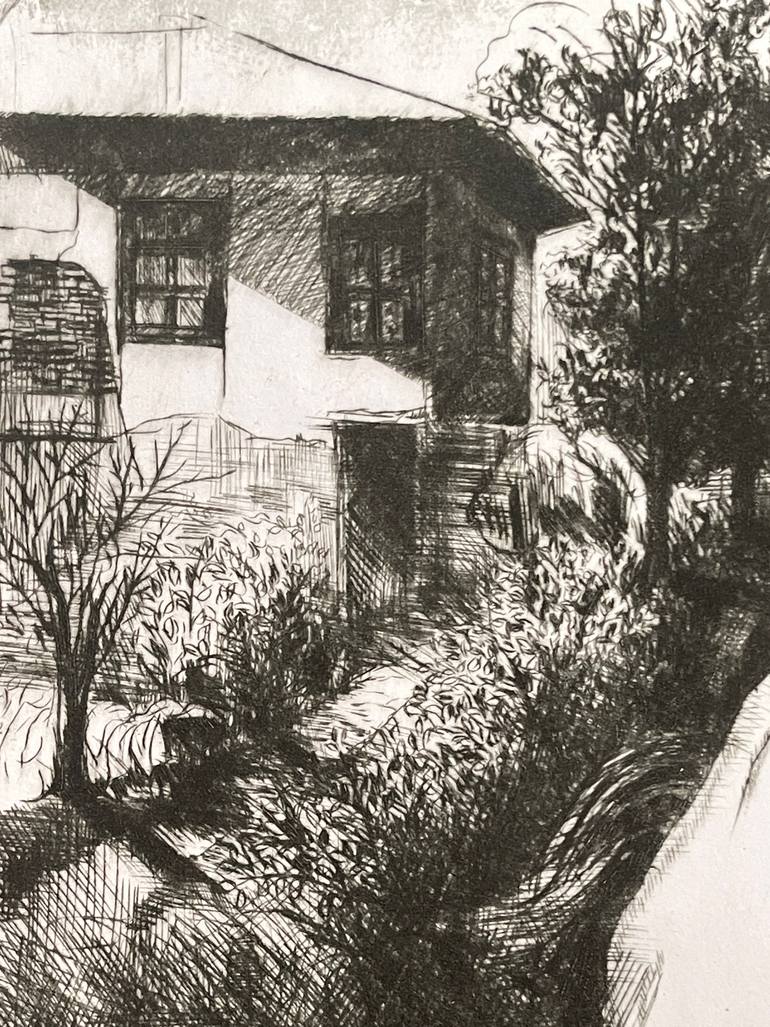 Original Contemporary Architecture Printmaking by Safet H. ///    Safa    ///    Fine Art Colection