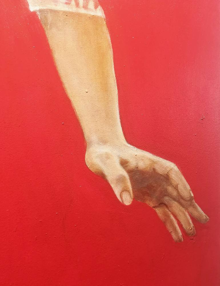 Original Conceptual Still Life Painting by Sandra Renzi