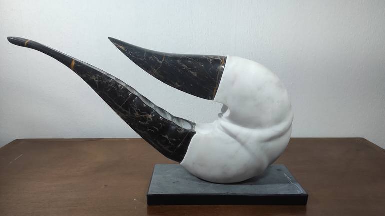 Original Modern Nature Sculpture by Giorgos Papasotiriou