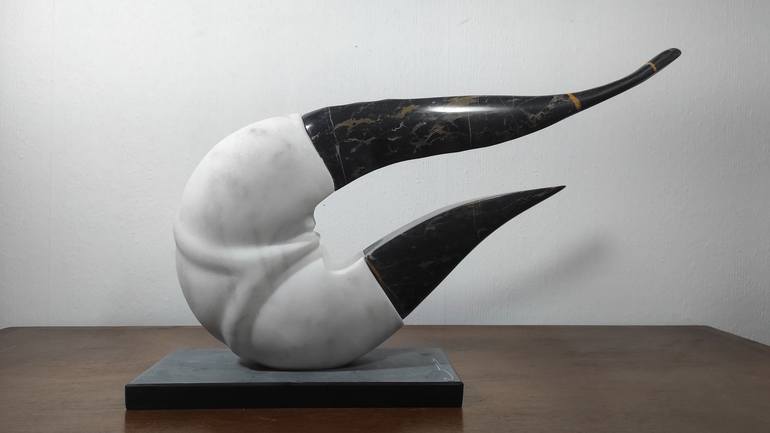 Original Modern Nature Sculpture by Giorgos Papasotiriou